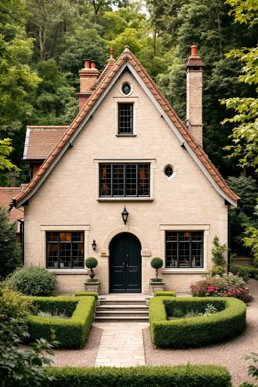 A Cozy Cottage Hidden Behind Green Walls