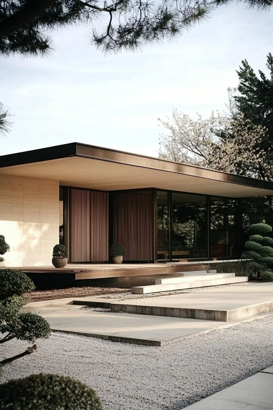 Modern Serenity in a Zen-Style Home