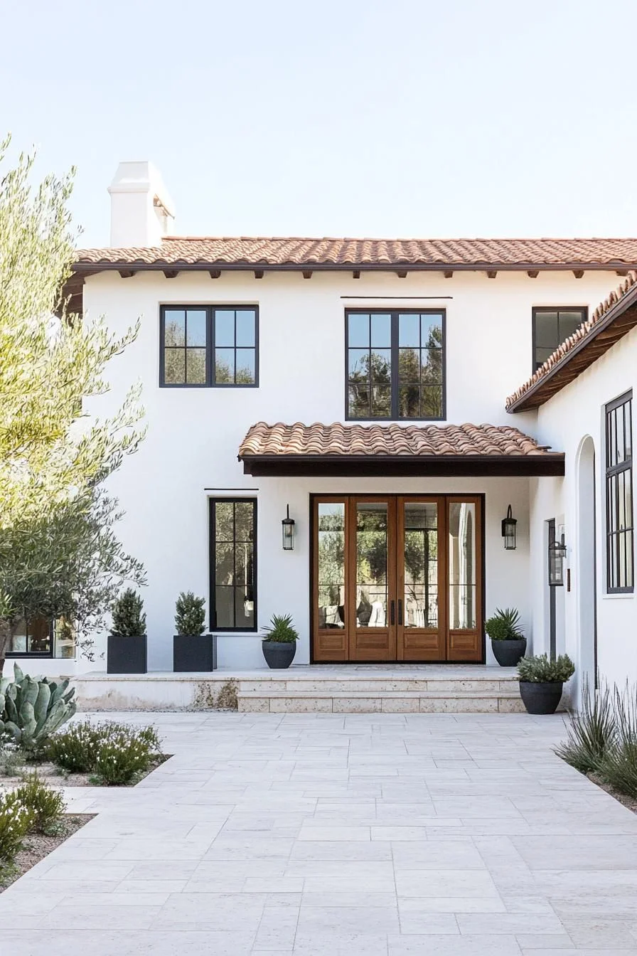 A Tiled Courtyard Full of Charm
