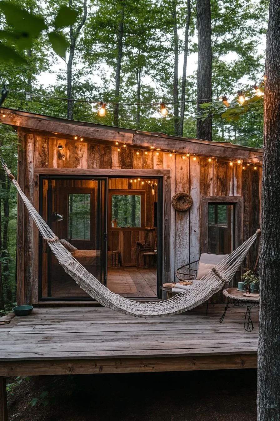 Boho-Chic Rustic Timber Cabin - photo 2