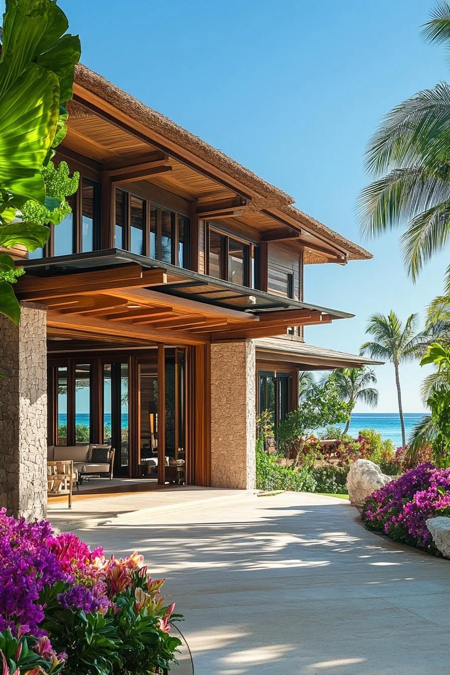 The Ultimate Beachy Palm Palace