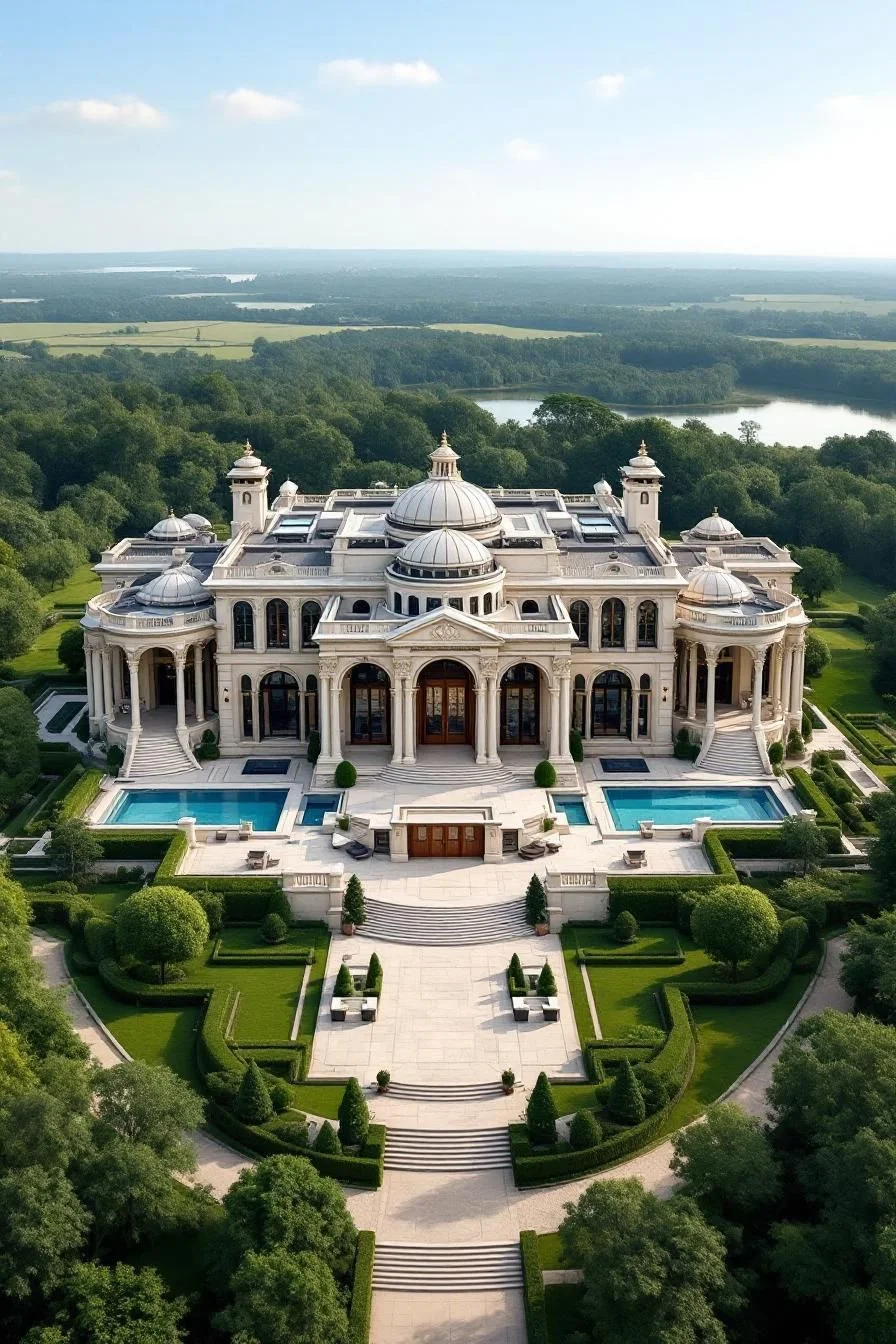 A Stately Home with a Statement Dome