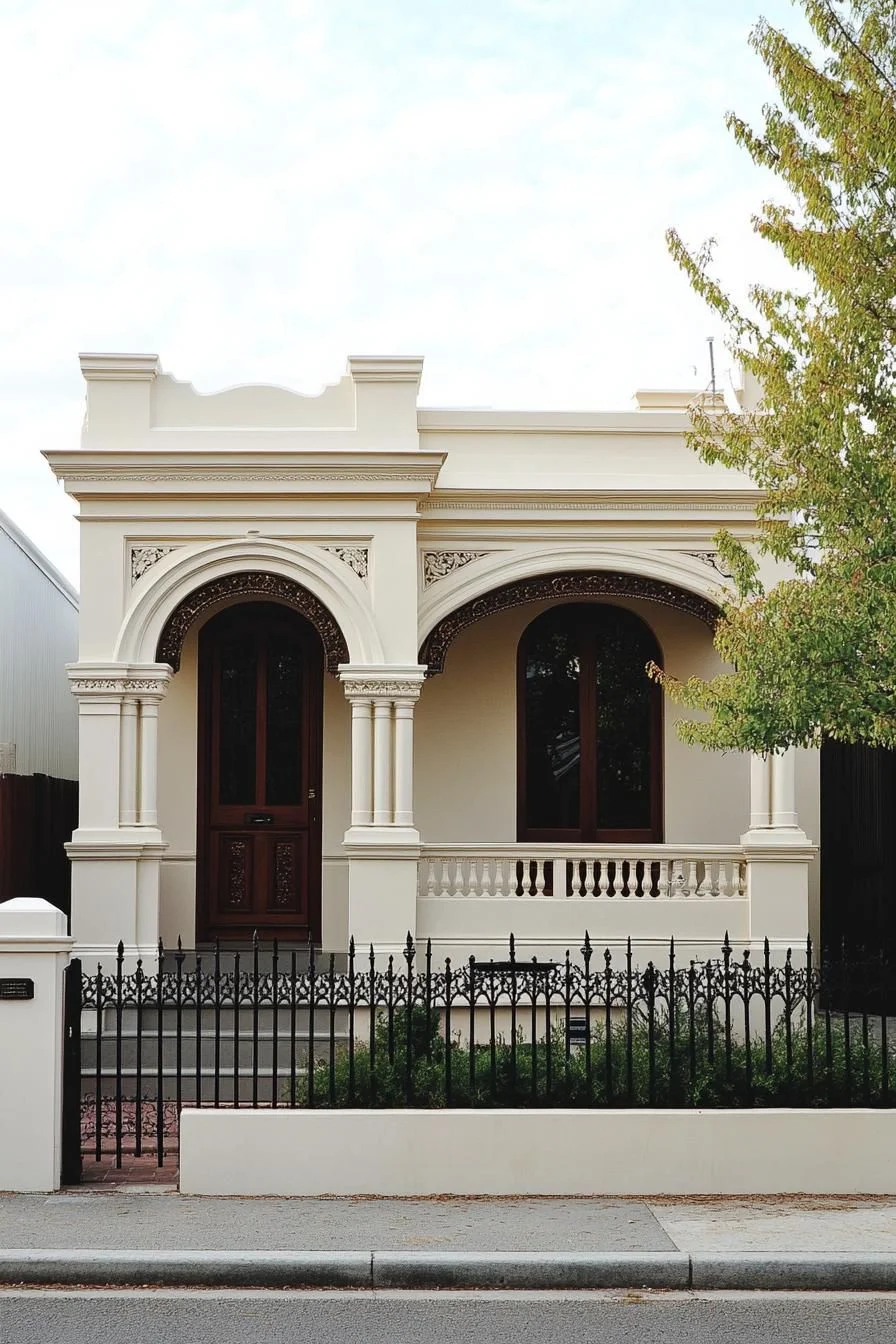 A Quaint Victorian Archway in Melbourne