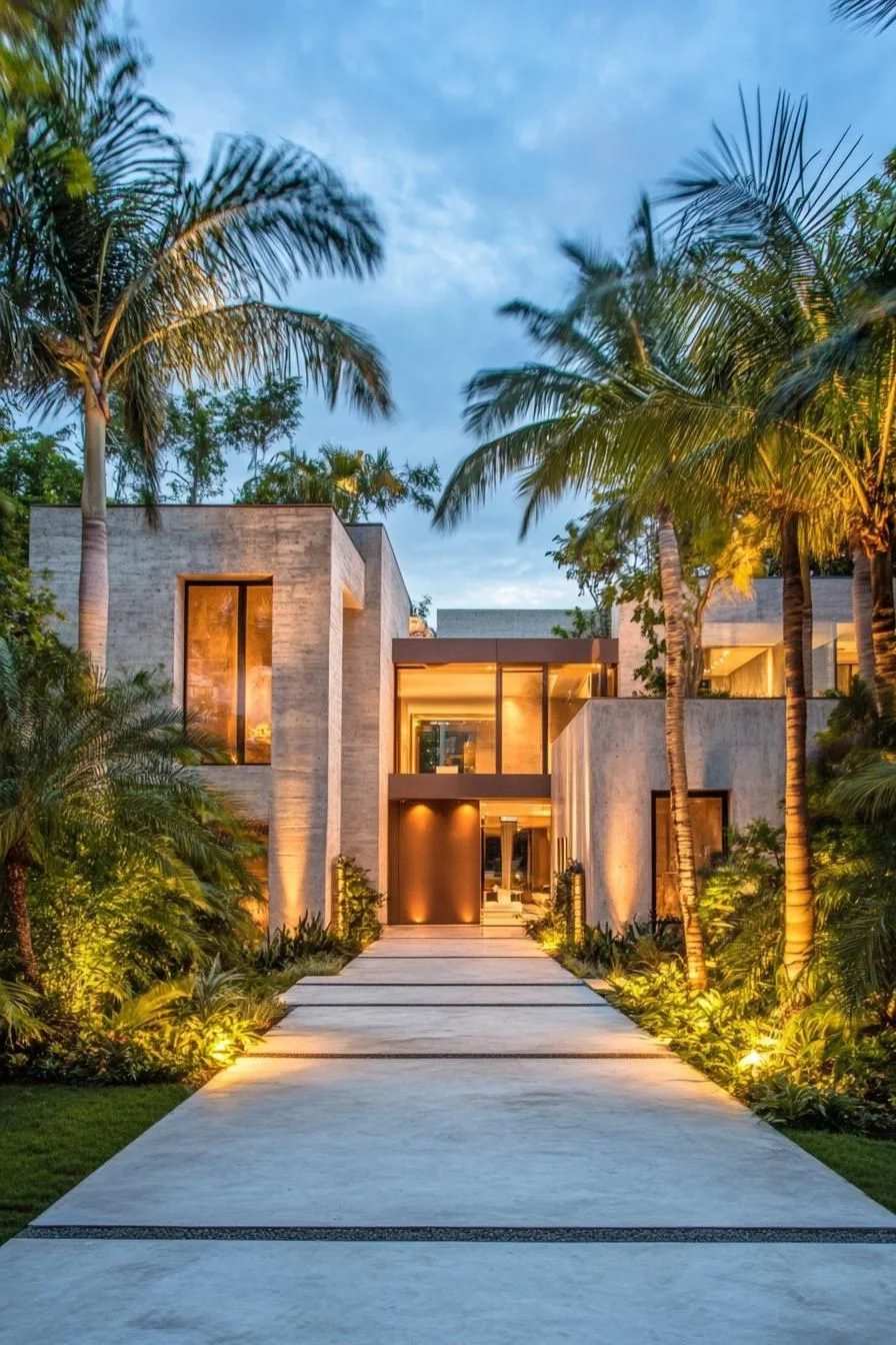 Tropical Villa with a Zen-Inspired Design