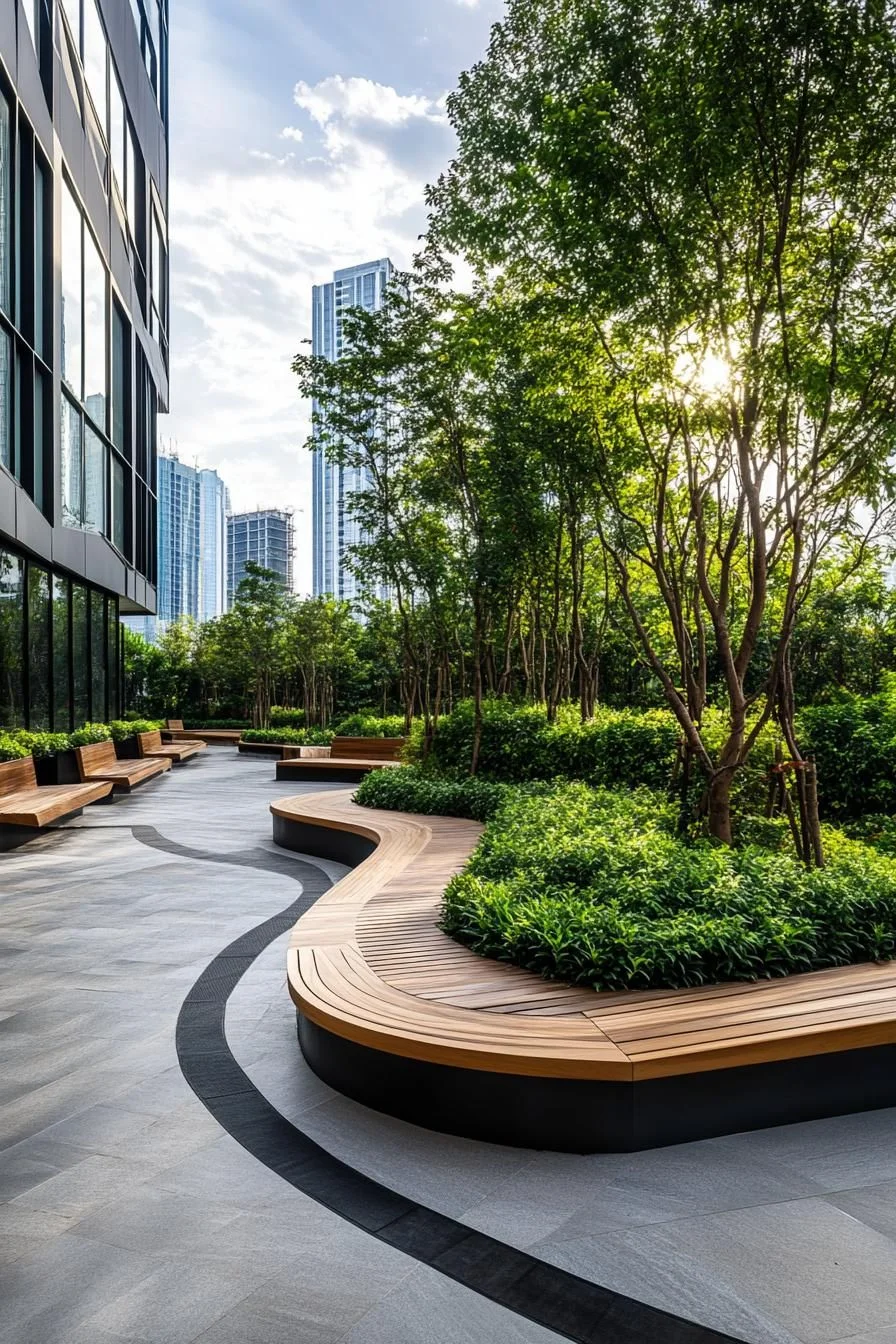 Calm Urban Oasis Layout