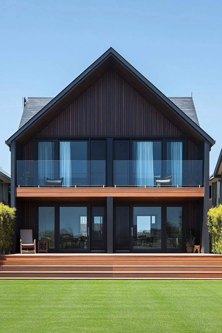 Modern Twin Gables Simplicity