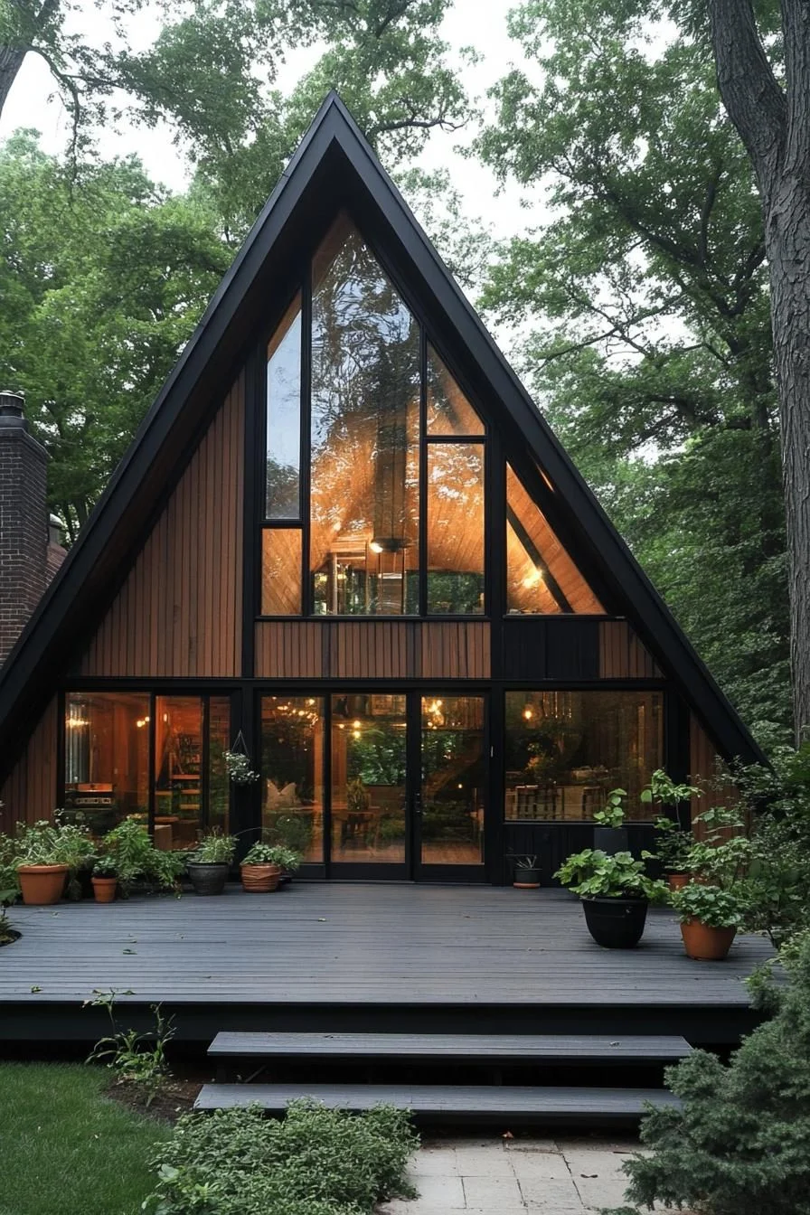 Angles in Abundance: An A-Frame Escapade