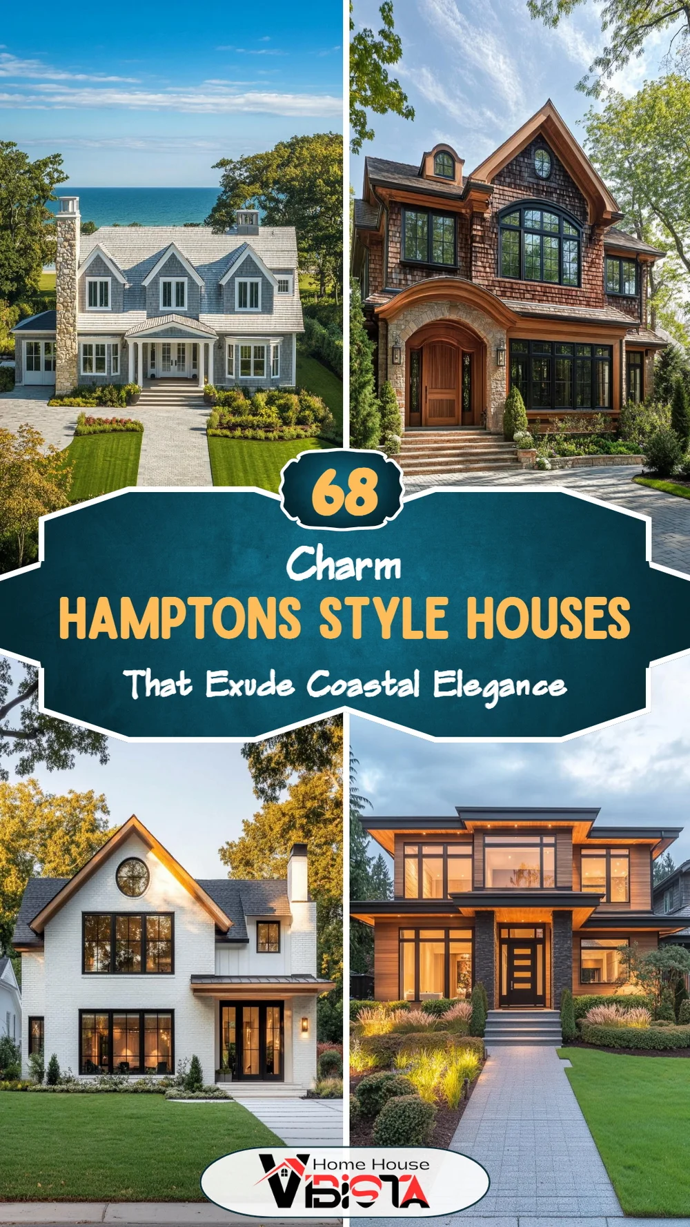 68 Hamptons Style Houses That Exude Coastal Elegance