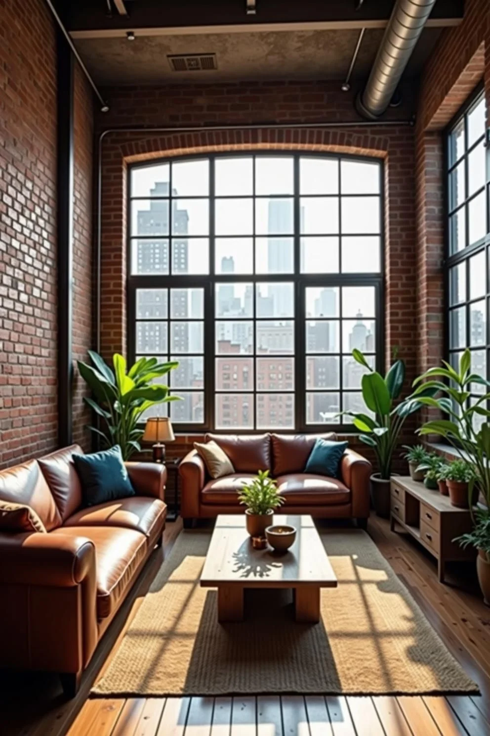Urban Loft Design with Natural Light