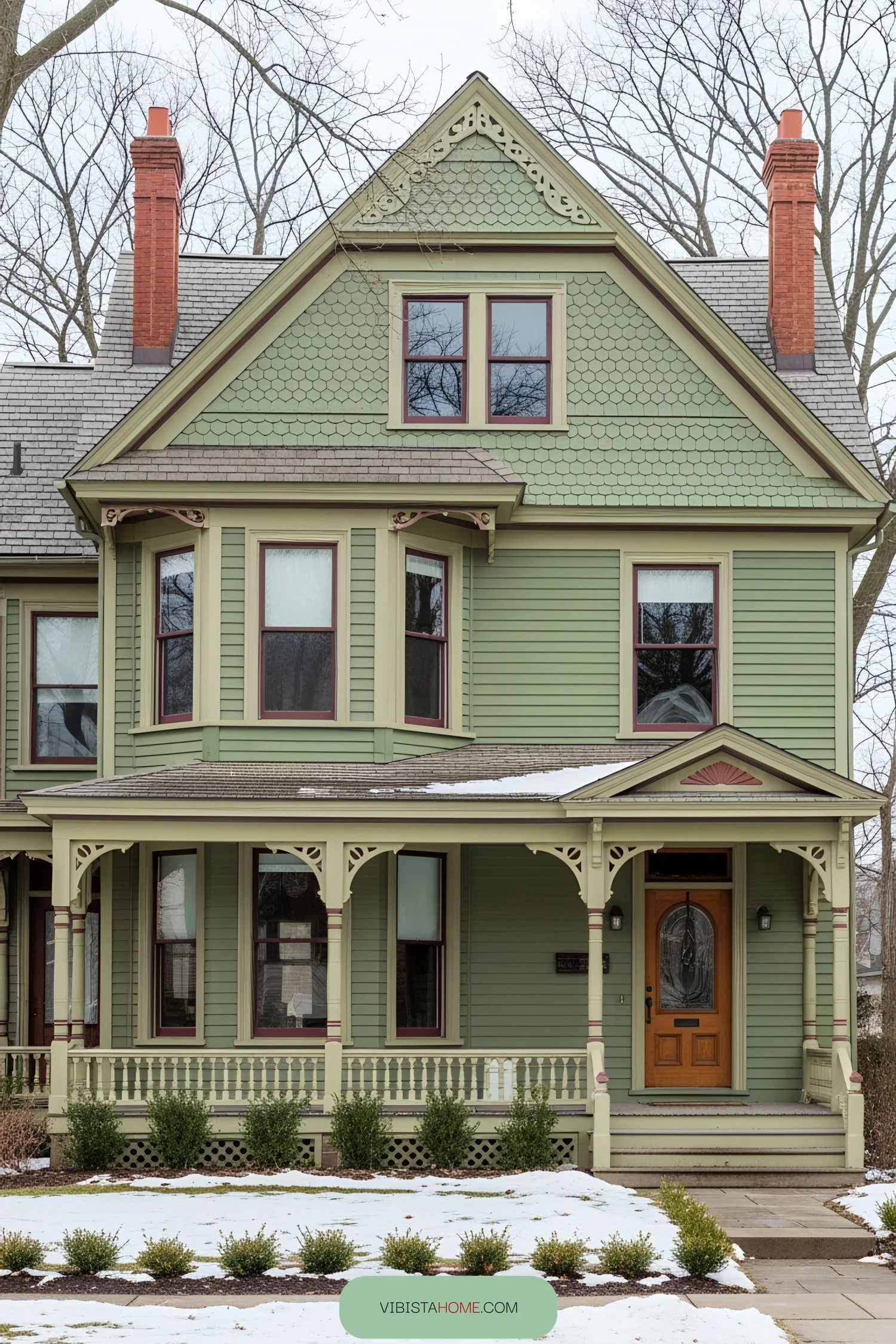 Verdigris Victorian Home Design