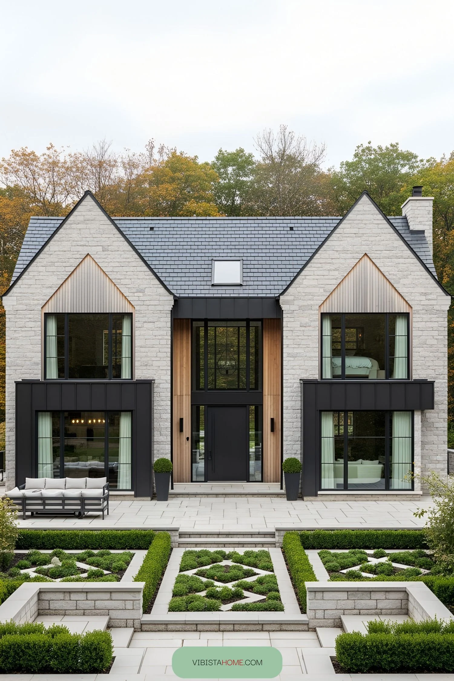 Modern Brick Home With Clean Lines