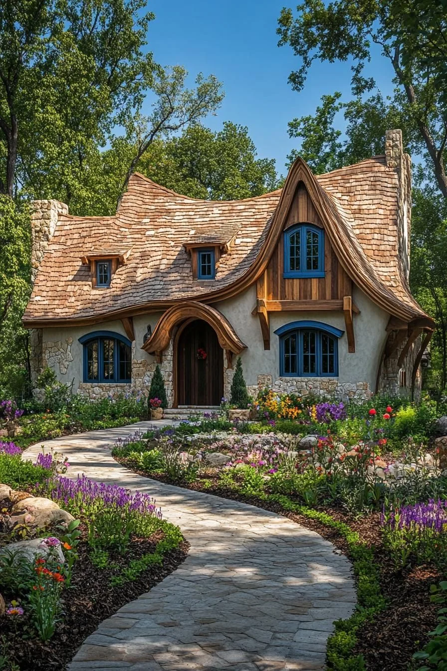 A Story Nook with a Curved Gable