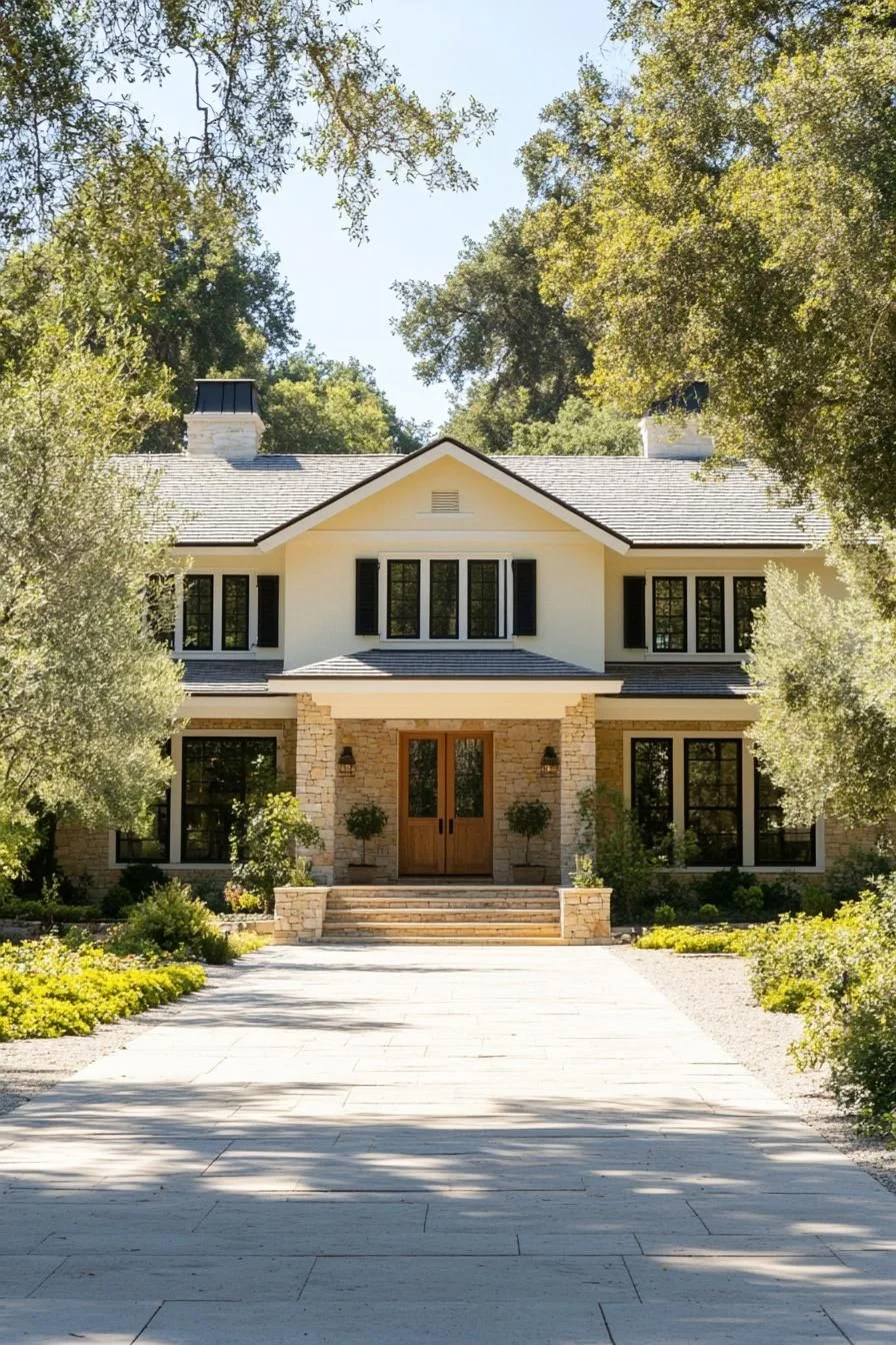 A Charming Stone Farmhouse With Green Views