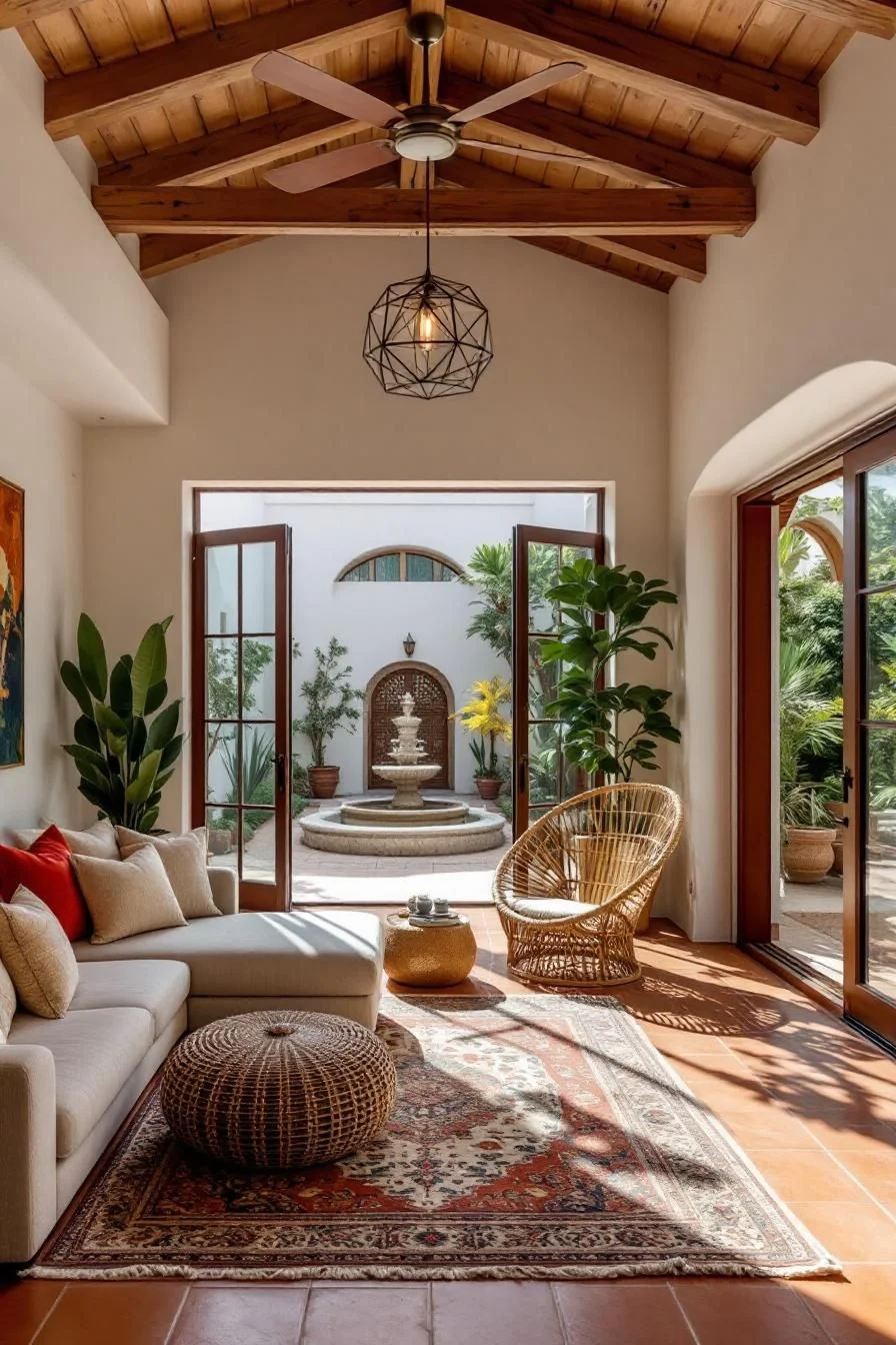 A Sunlit Spanish Haven Worth Settling Into