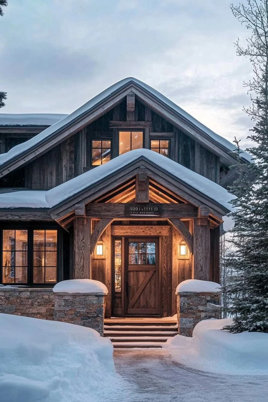 Snow-Kissed Cabin Escape