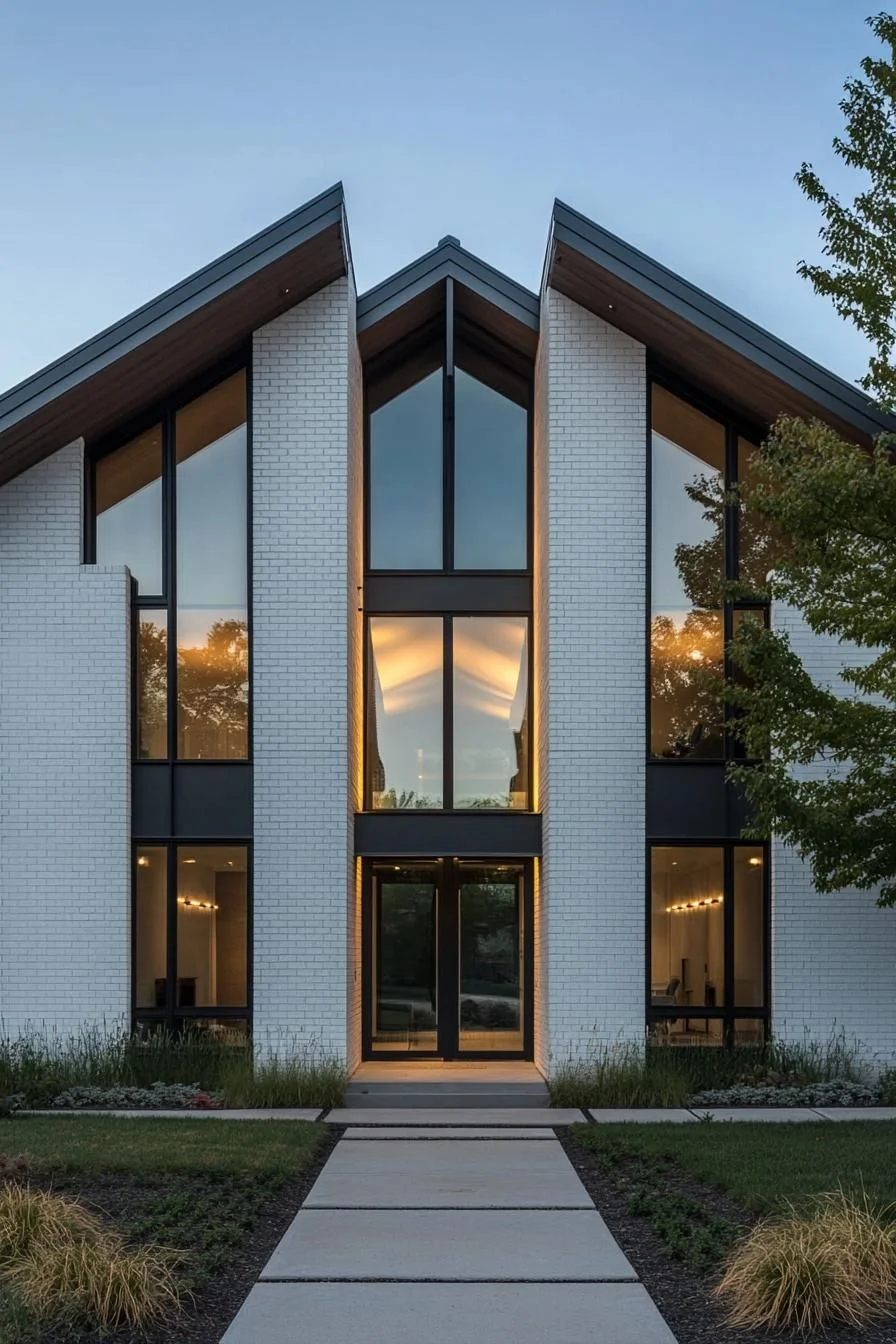 Modern Brick Duplex Journey