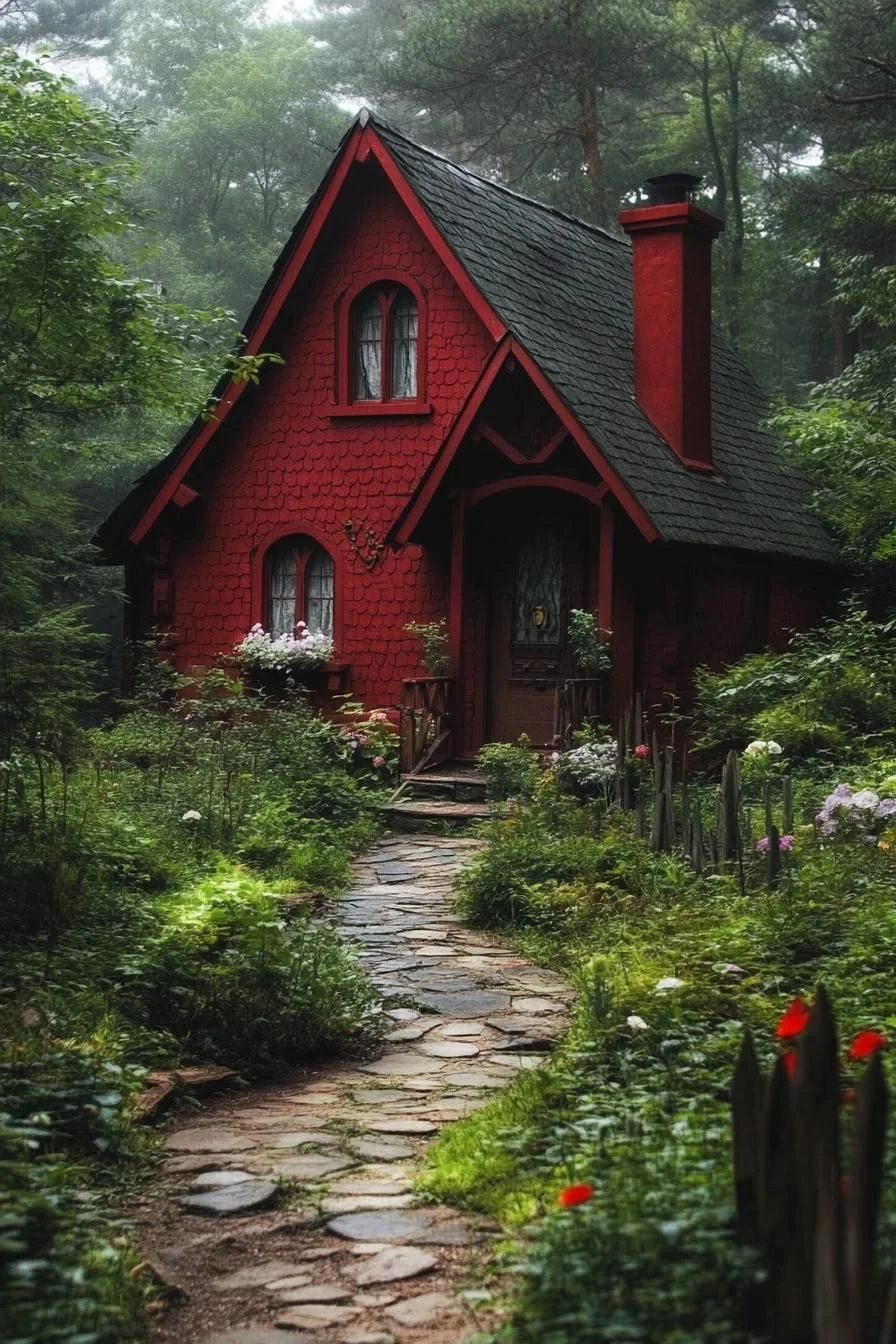 A Storybook Cottage Deep in an Enchanted Forest