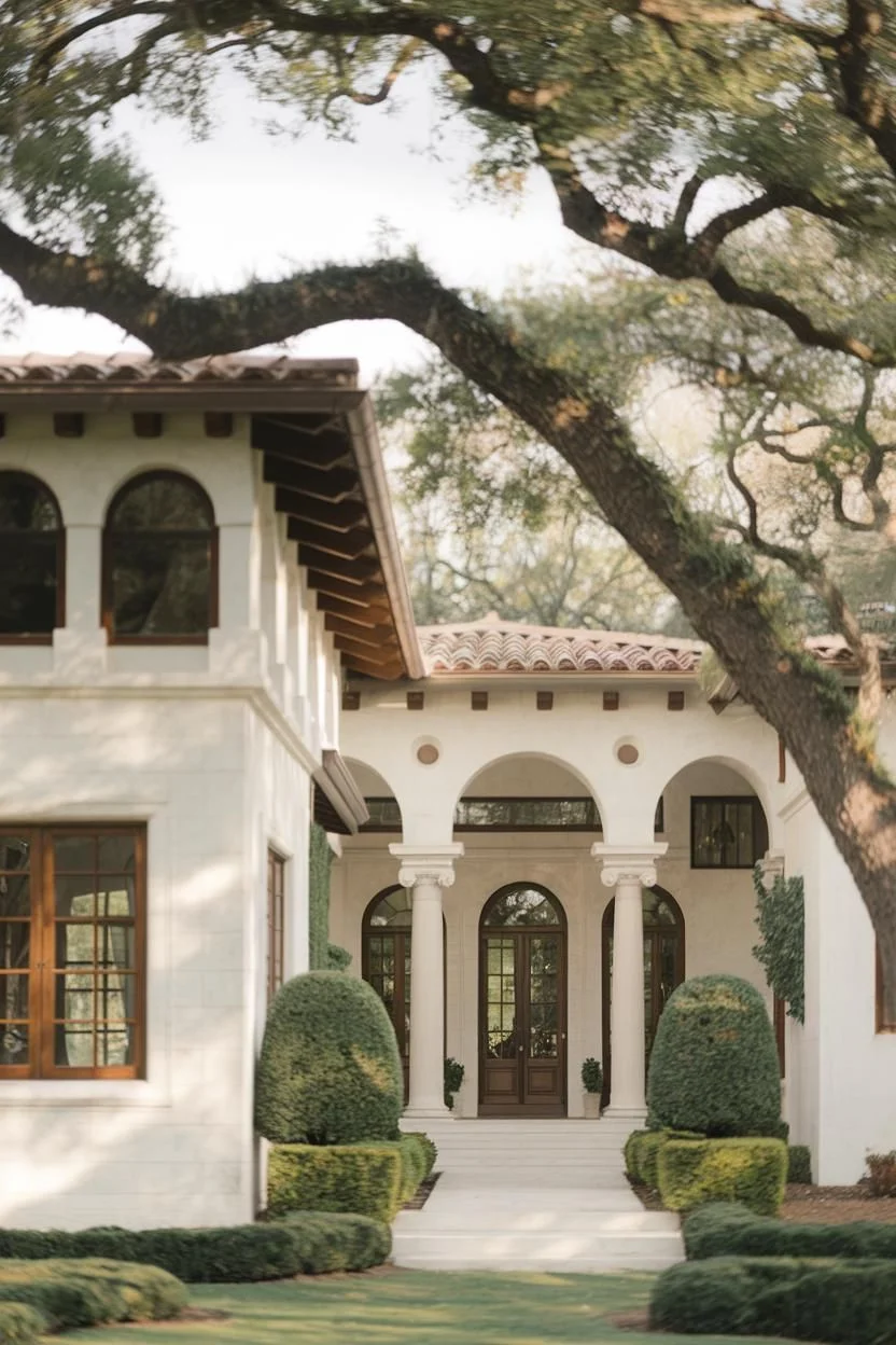A Mediterranean Estate Under the Oak