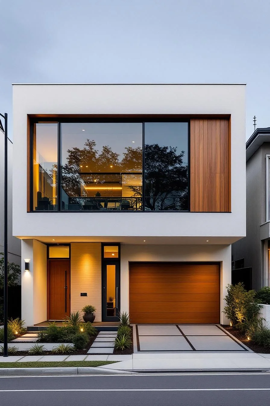 An Elegant Box With Wood Accents