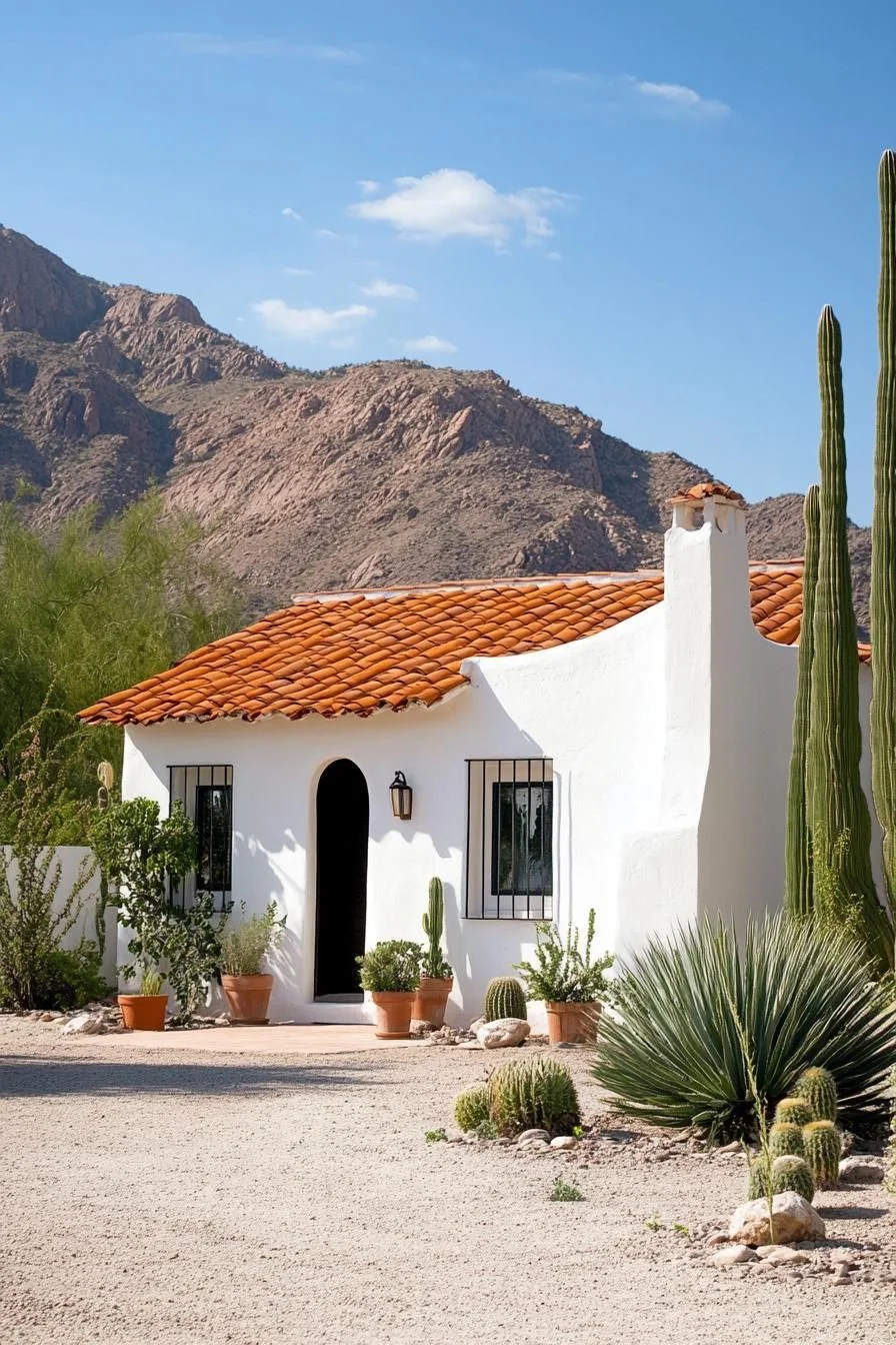 A Desert Bungalow Escape Among Cacti