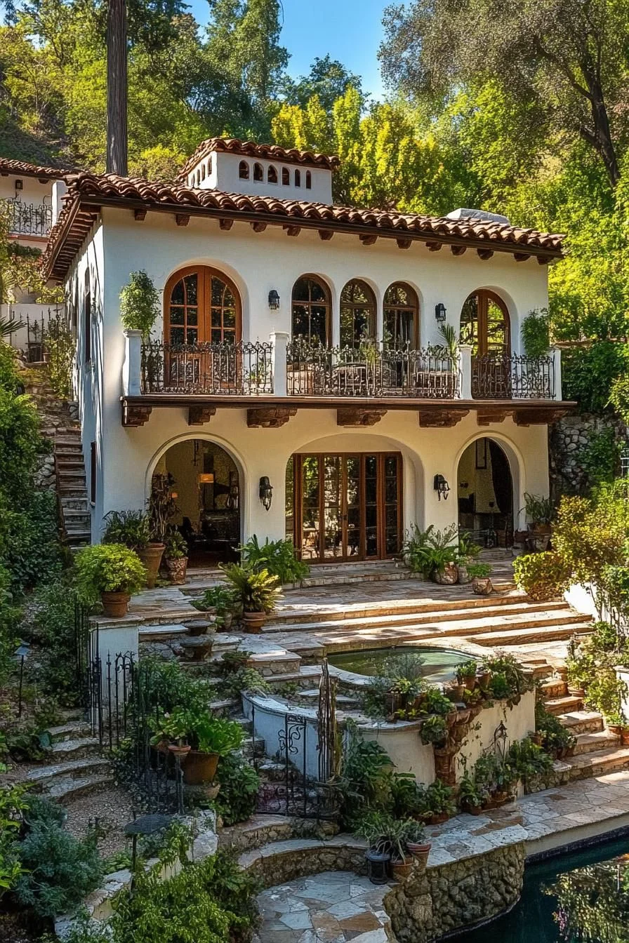 An Olive Grove Surrounds This Villa