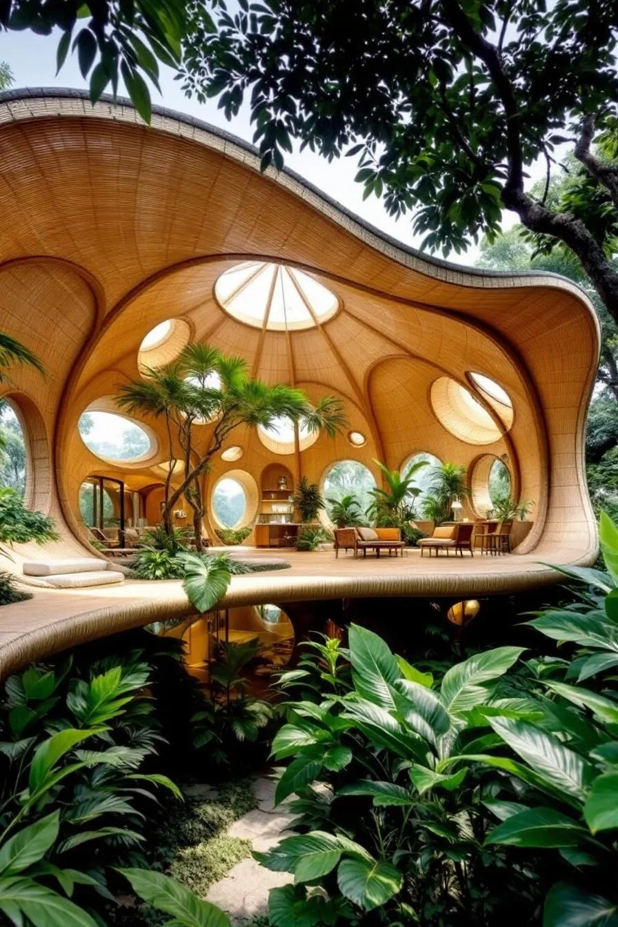 Bamboo Reverie: A Leafy Retreat Home