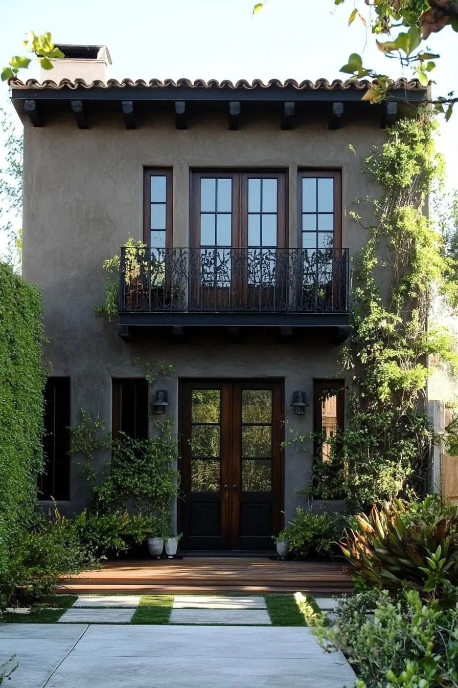 A Stylish Villa Wrapped in Ivy