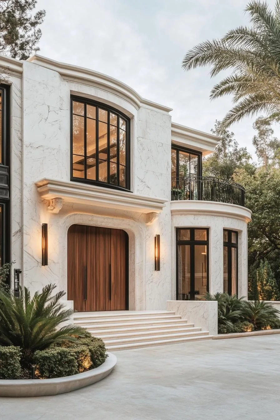 A Luxe Vista of Palatial Curves