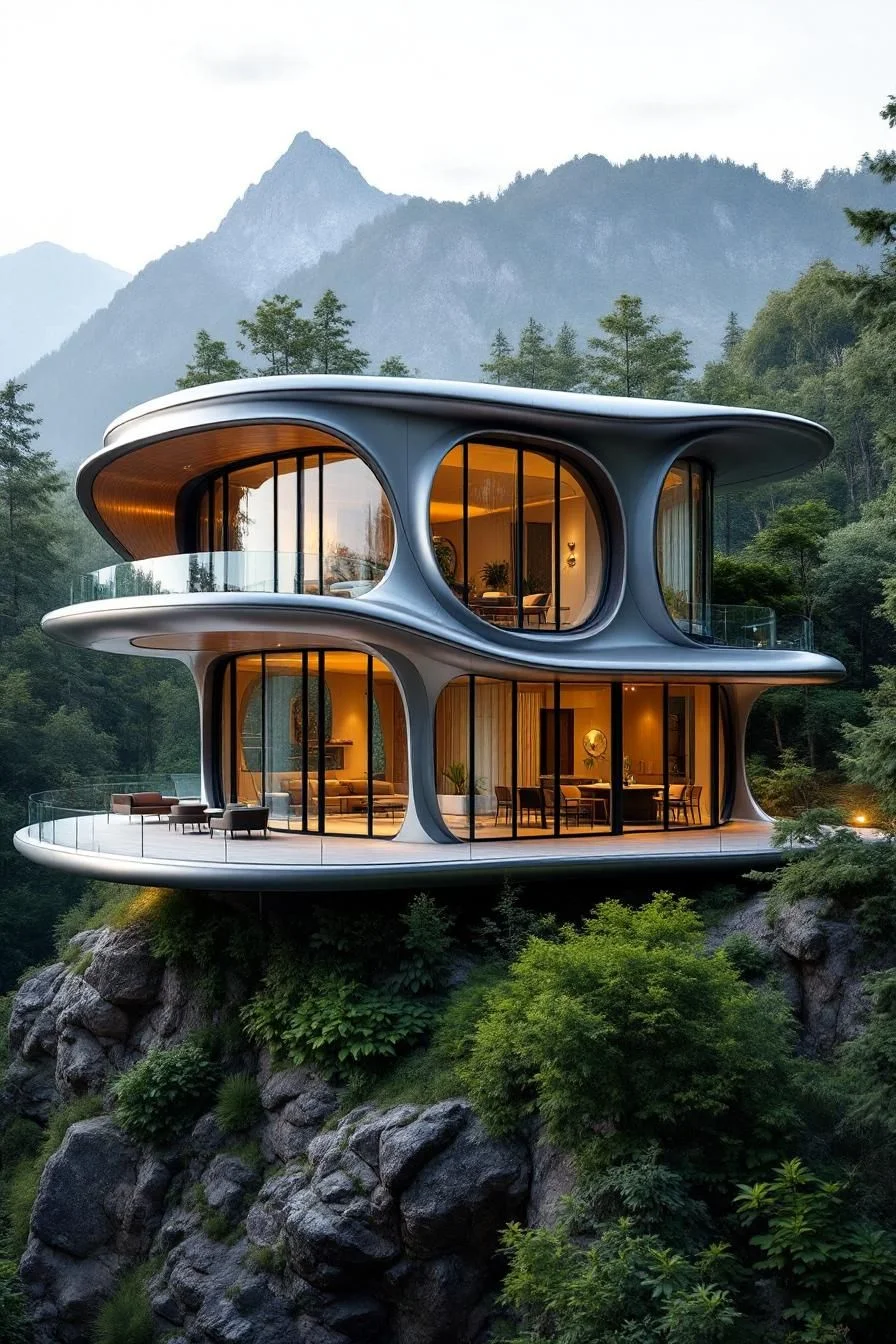 A Floating Cliffside Dream Home