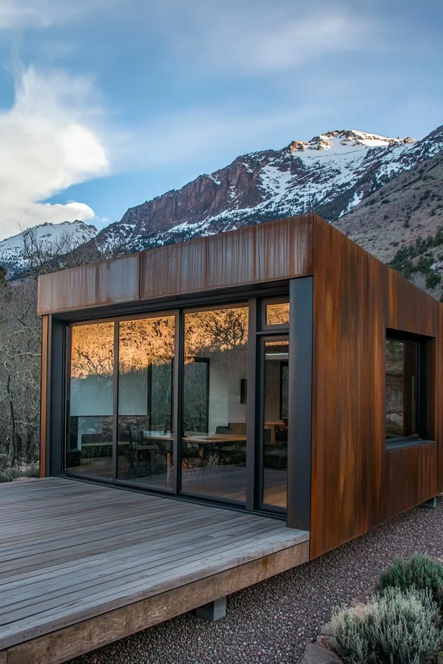 Weathered Rust-Finish Retreat