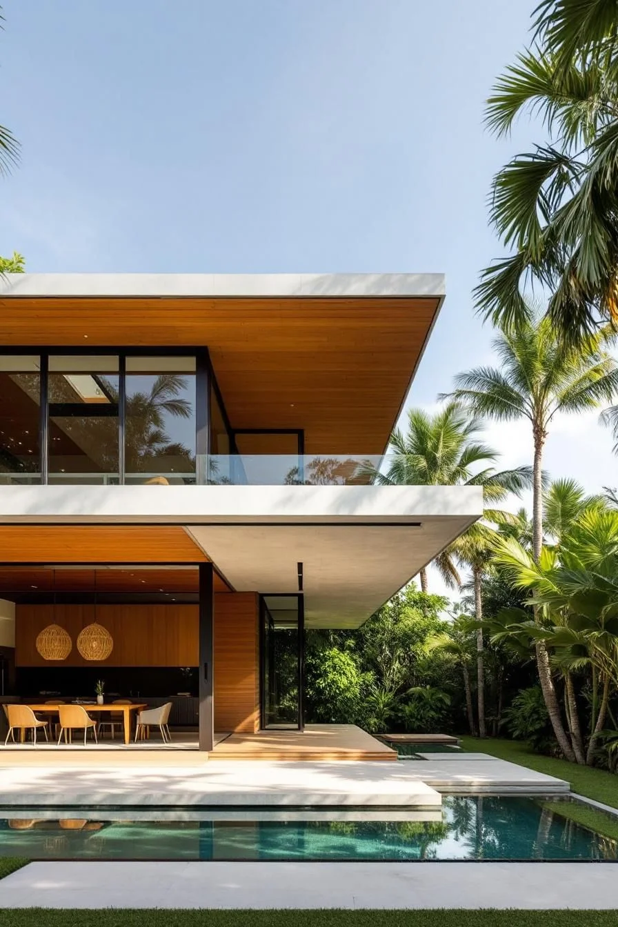 A Floating Tropical Chic Wonder