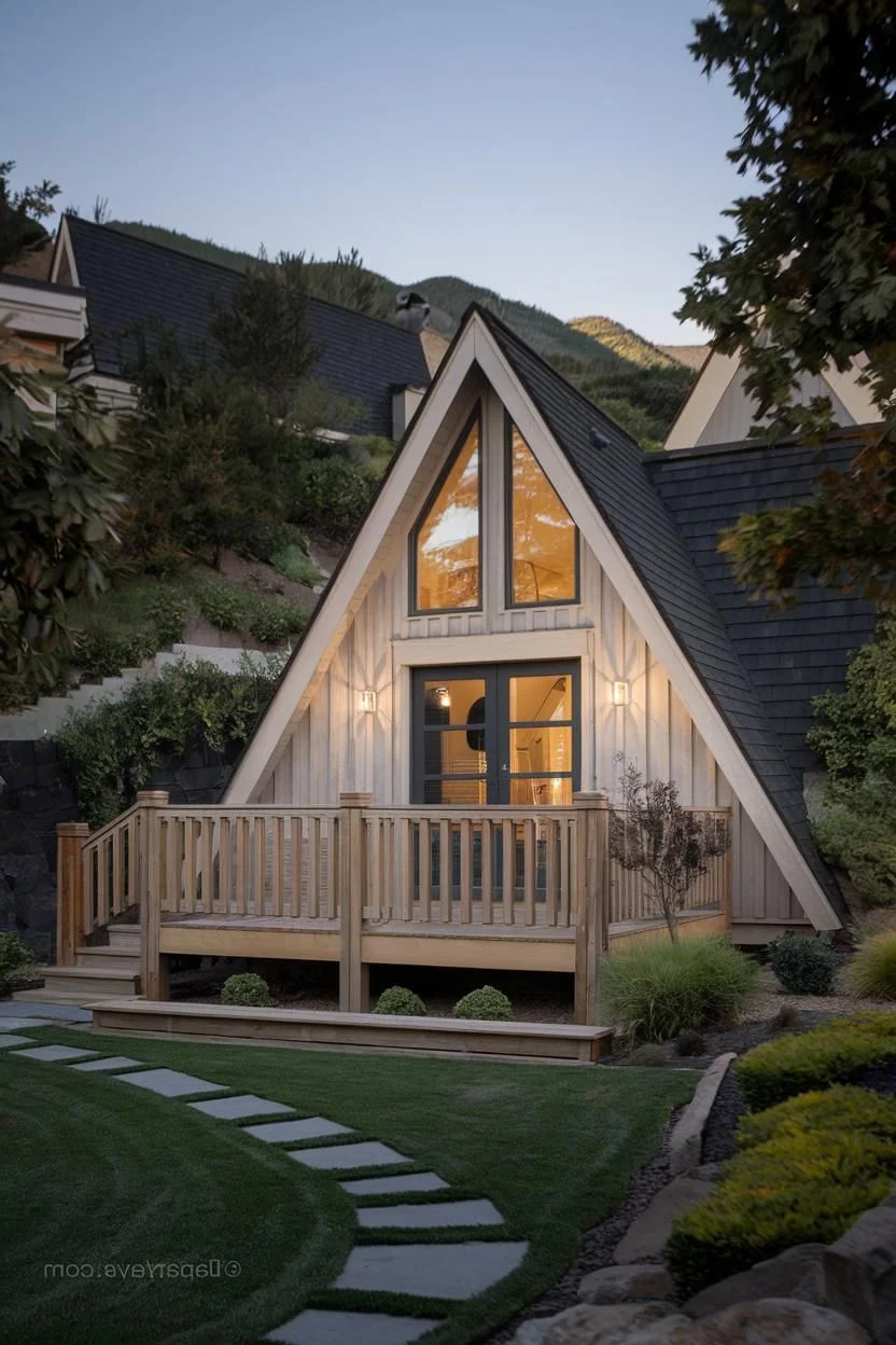 The Peak Perch: A Triangular Timber Triumph