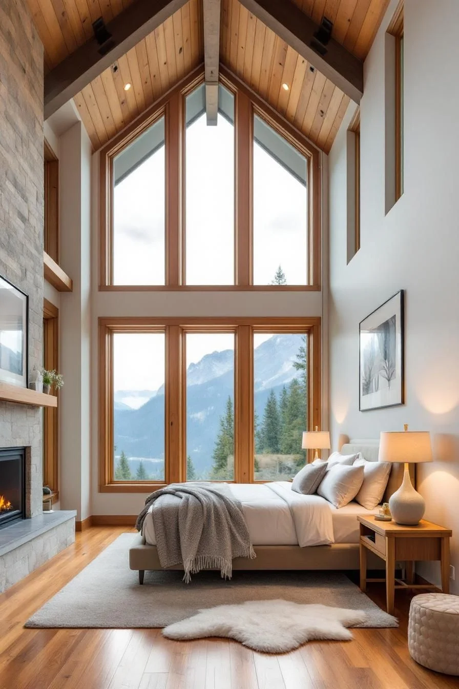 A Modern Bedtime Story With Mountain Views