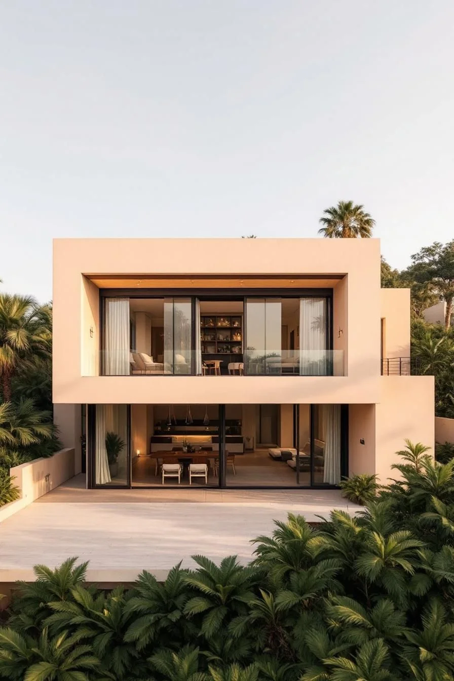 A Modern Cube-Style Beach Home