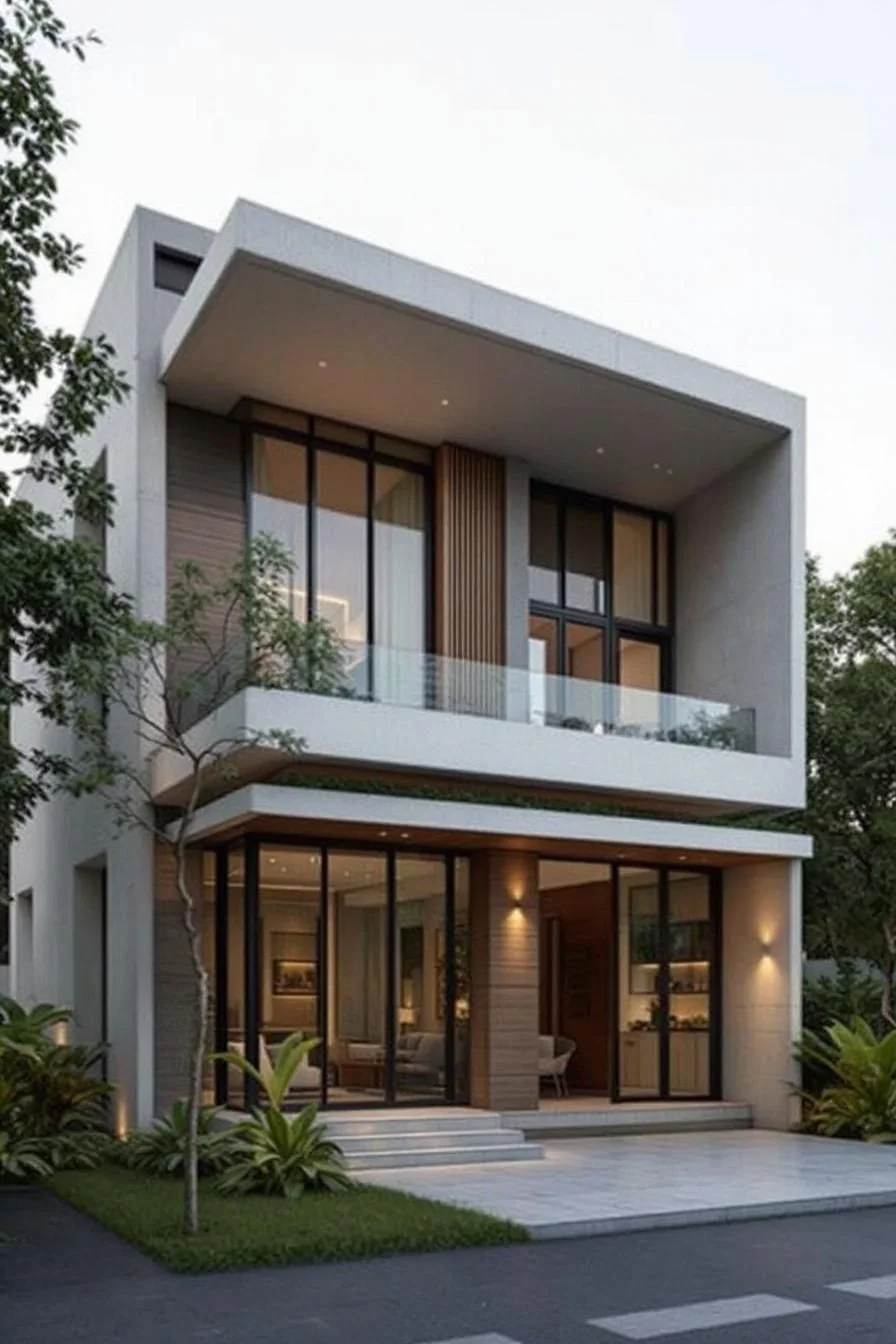 A Boxed, Cube-Style Thai Home