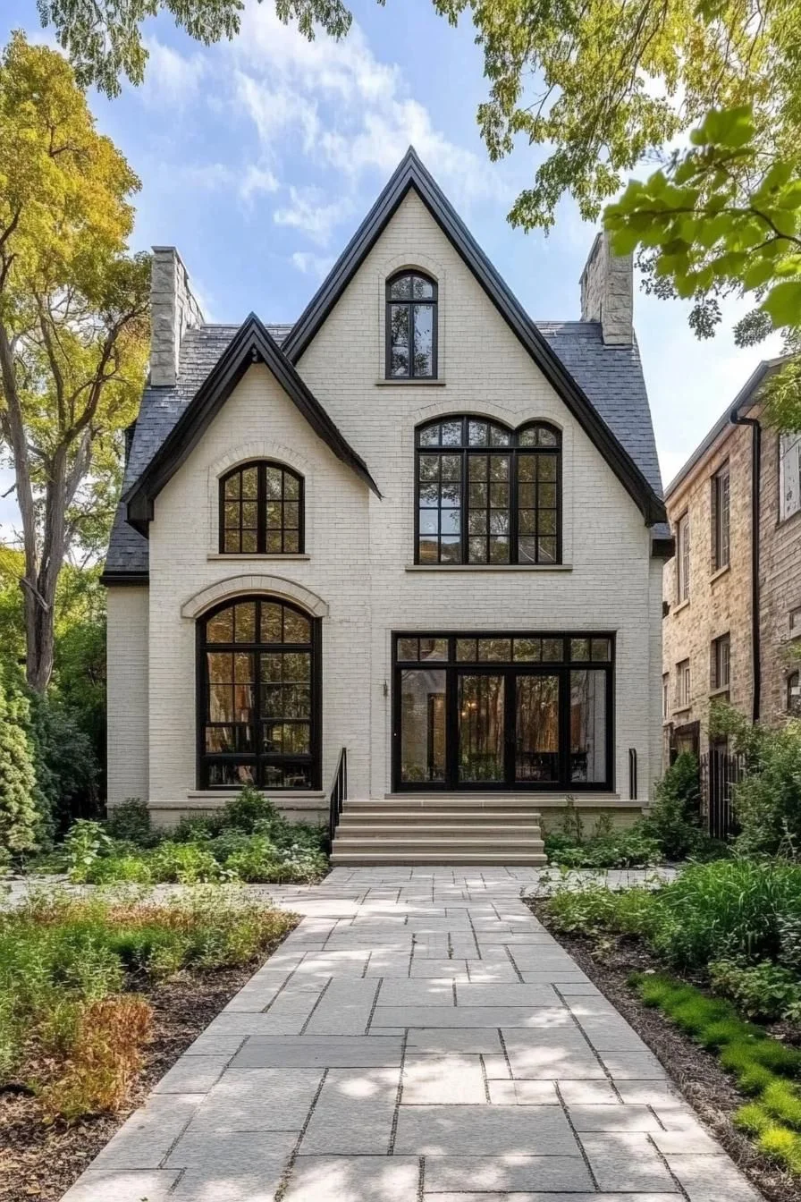 A Modern Canvas for Tudor Style