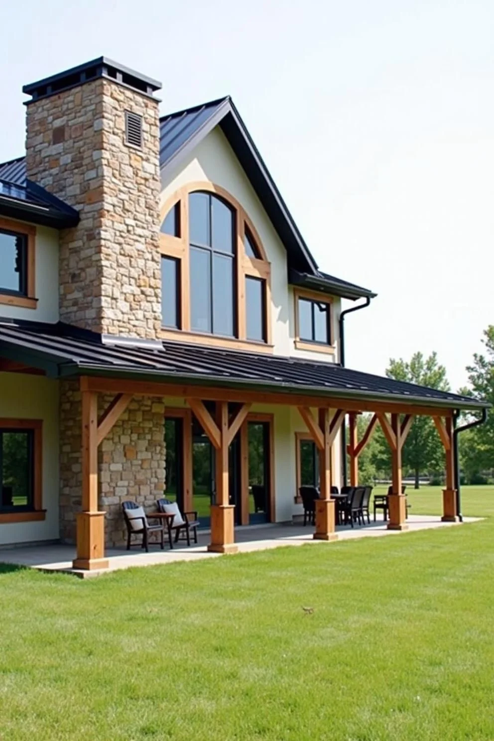 A Gable-Roofed Ranch Getaway