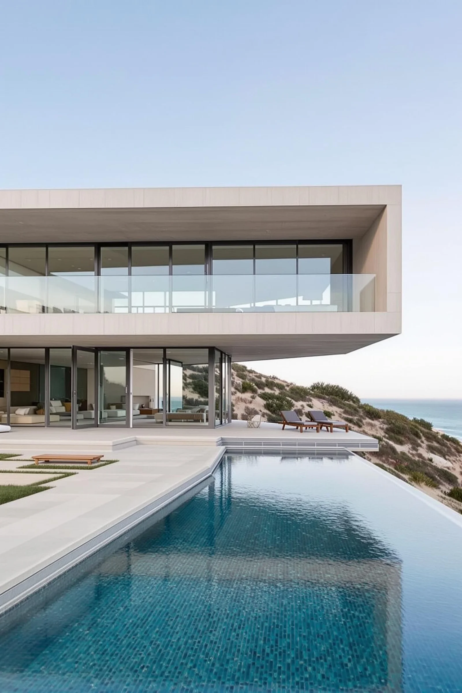 Modern Sanctuary Facing the Sea