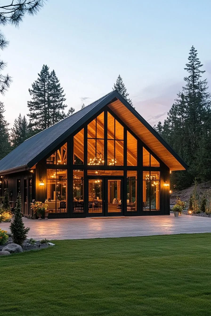 A-Frame Barndominium Charm
