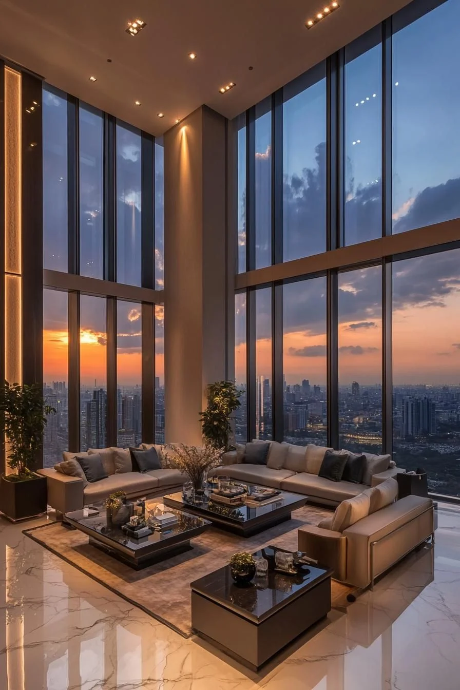 An Elegant Escape for a Skyward Soirée