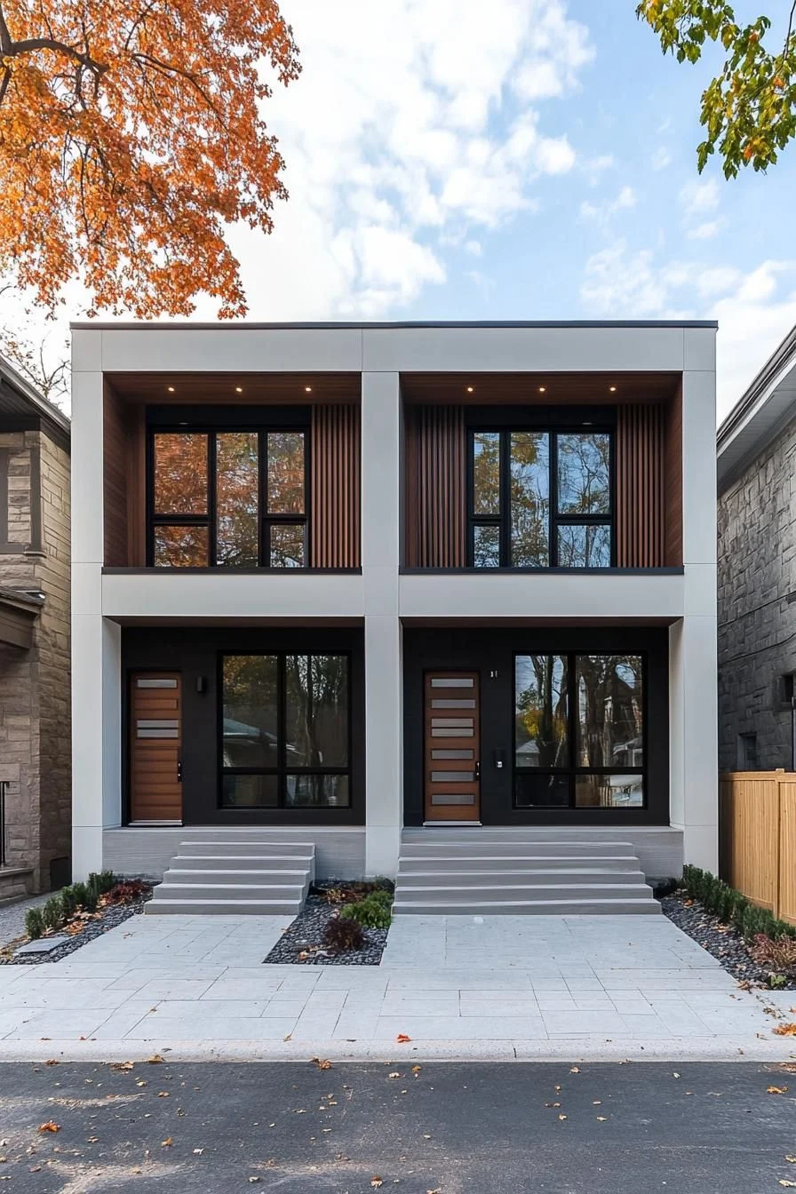 Blocky Duplex Design Pair