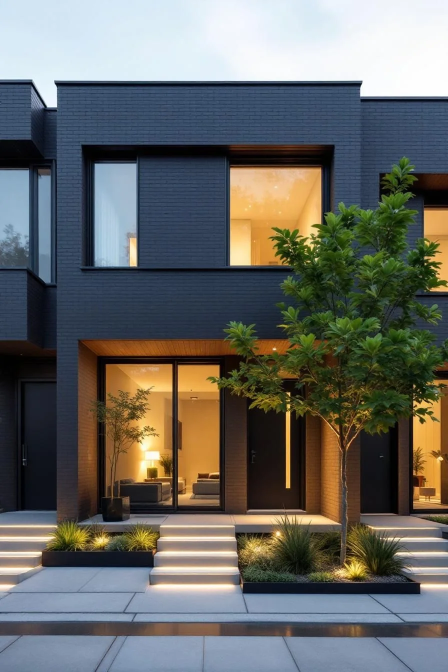 An Evening Glow Defines This Stylish Simplicity