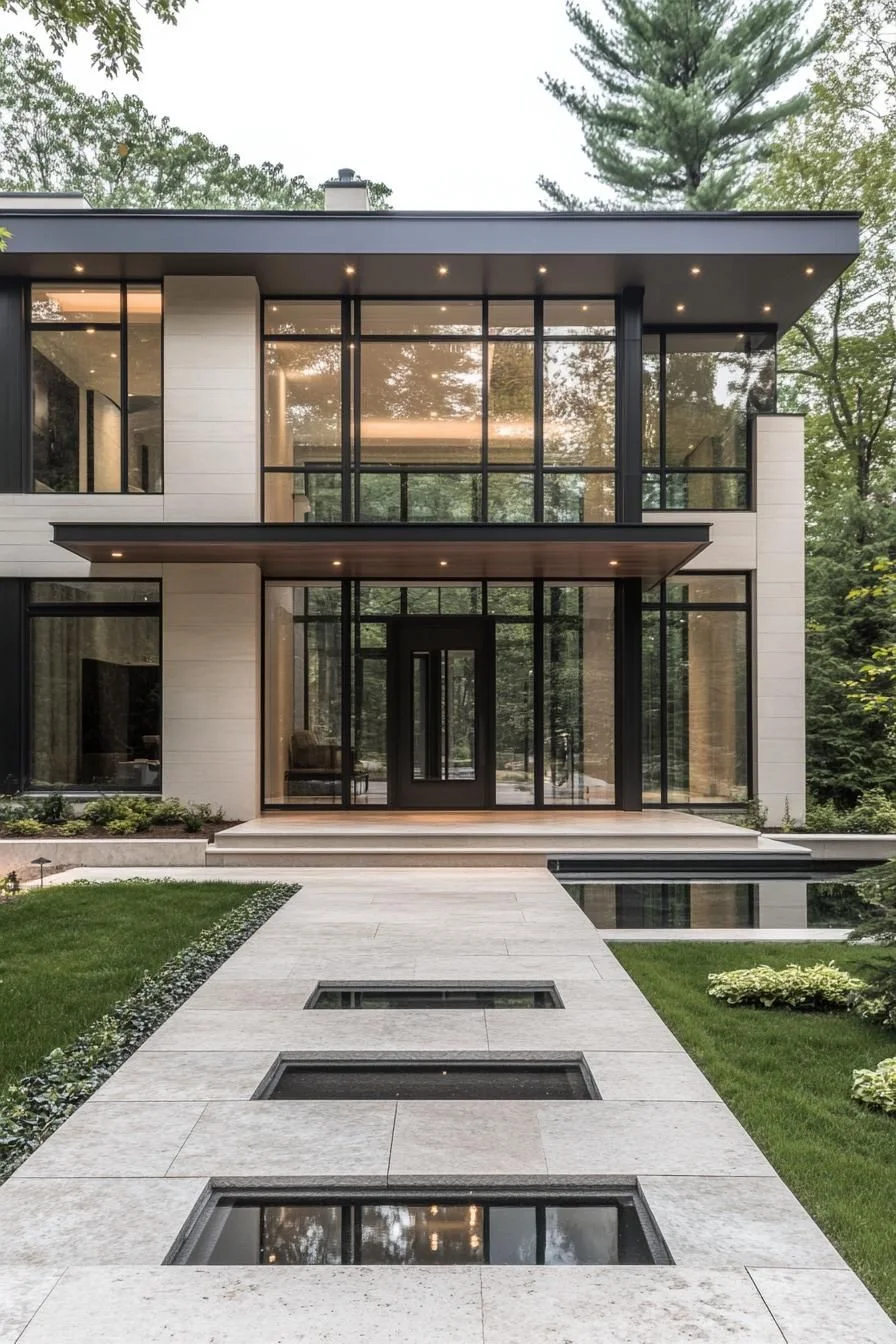 A Modern Glass Retreat