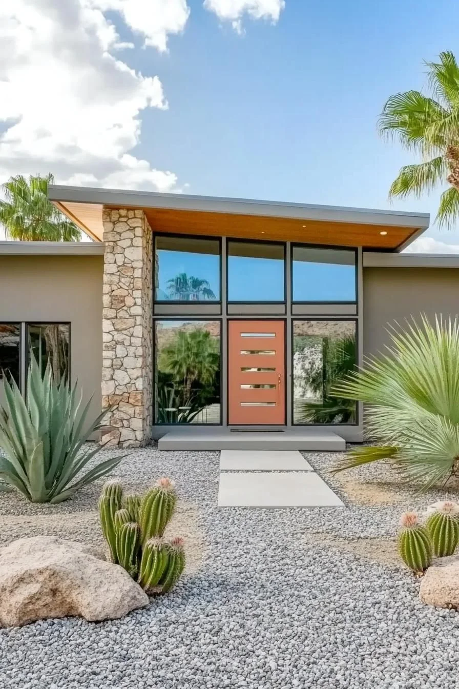 Palm Trees Set the Scene for Retro Style
