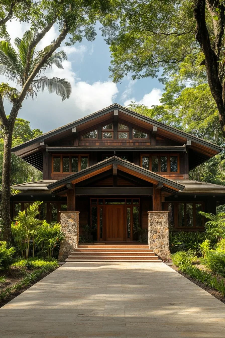 A Woodland Craftsman Retreat