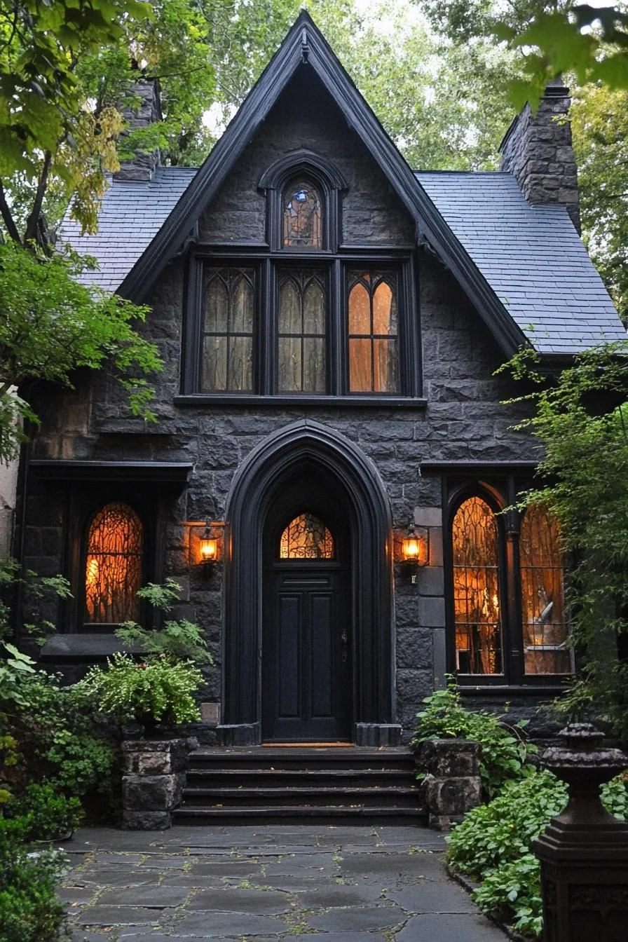 A Shadowy Nightshade-Themed Cottage