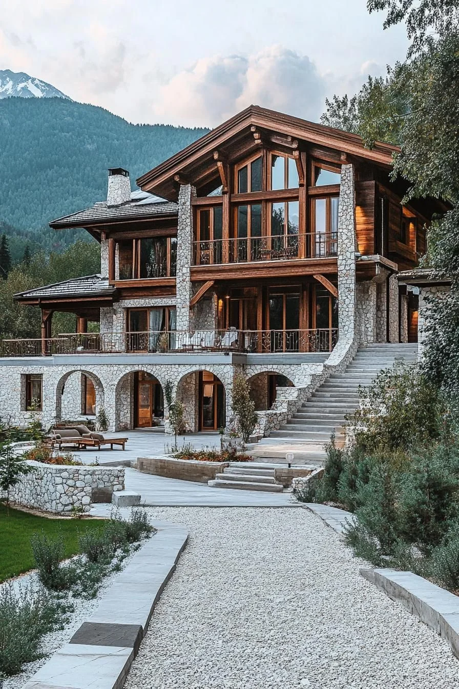 A Rustic Standout in the Mountains