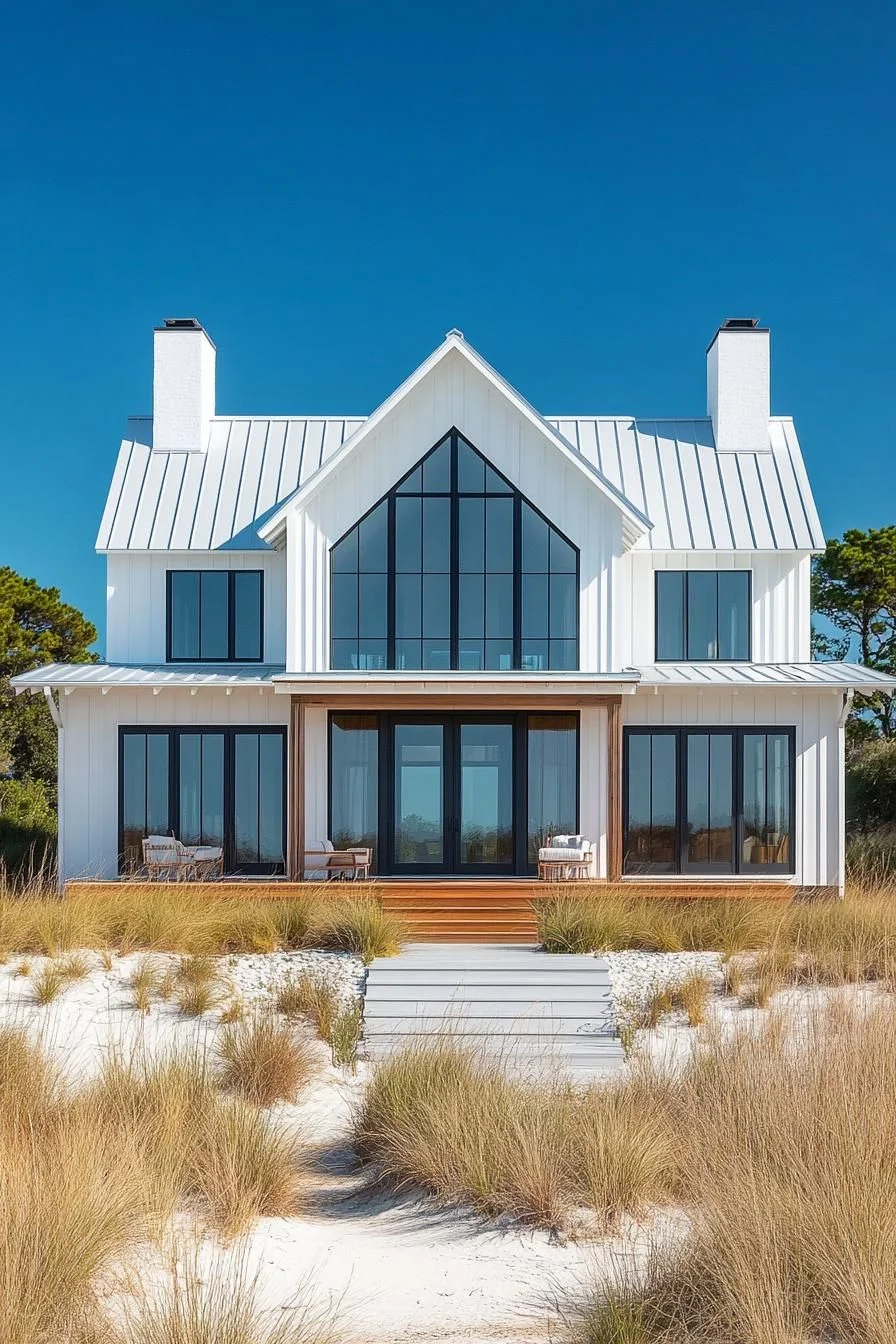 A Seaside Symphony Dressed in White