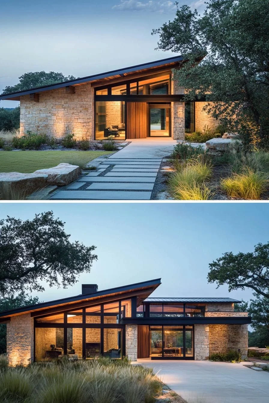 Ranch Style Meets Rocky Landscaping