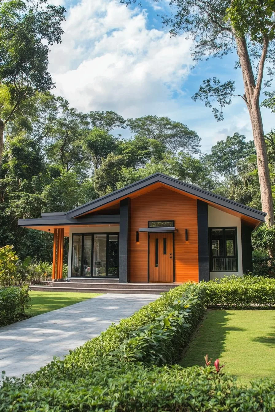 A Timber Rainforest Retreat for Quiet Days